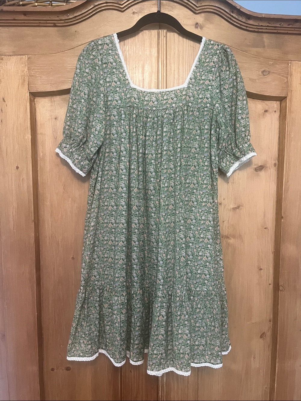 Christy Dawn Berkley in Green Blooming Meadow Silk - Picture 3 of 3